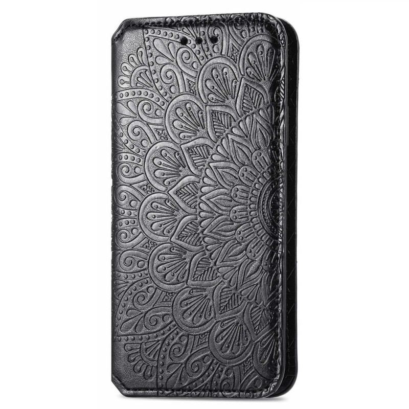 Capa De Celular Para Moto E40 / E30 / E20 Flip Mandala