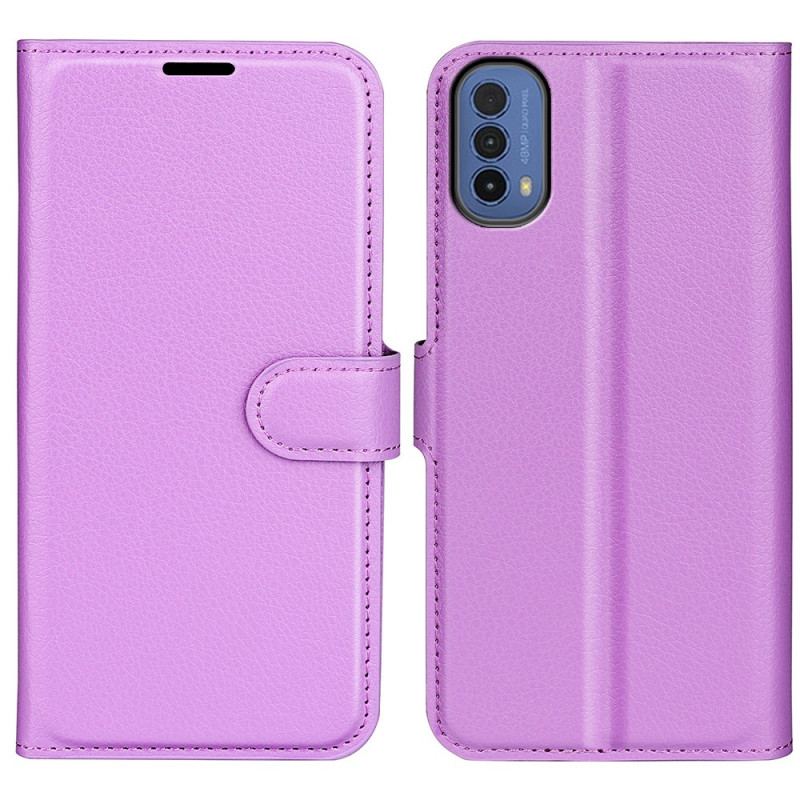 Capa Flip Para Moto E40 / E30 / E20 Clássico