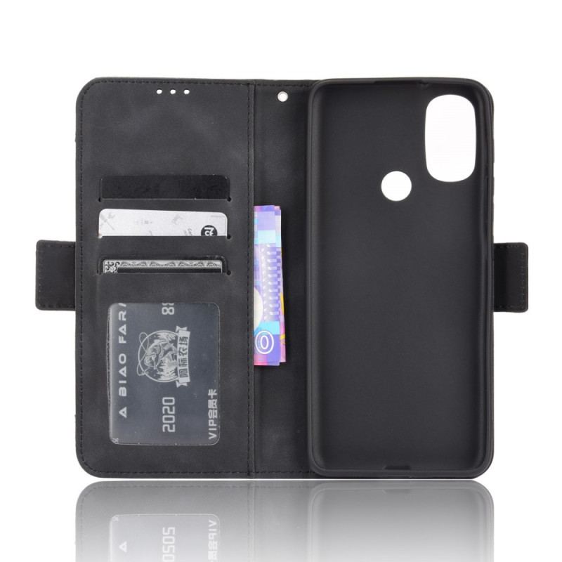 Capa Flip Para Moto E40 / E30 / E20 Multi-card Premier Class