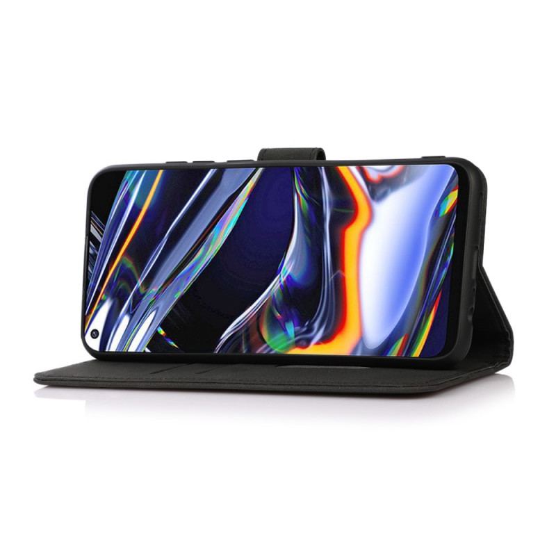 Capa Folio Para Moto E40 / E30 / E20 Khazneh Moda Efeito Couro