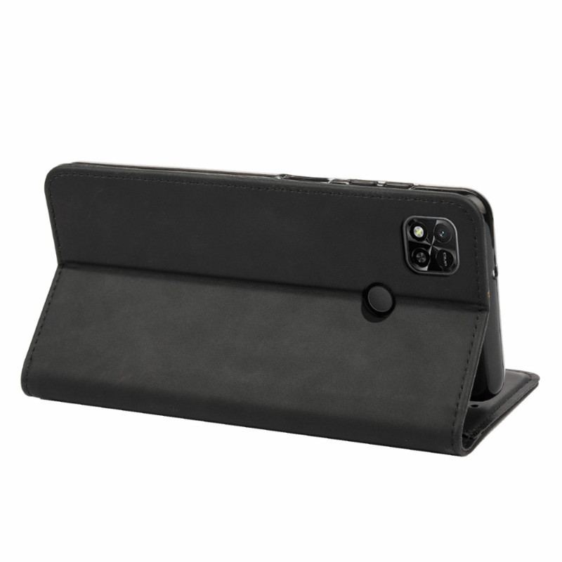 Capa De Celular Para Xiaomi Redmi 10A Flip Bicolor Com Rebite