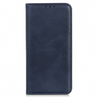 Capa De Celular Para Xiaomi Redmi 10A Flip Couro Rachado Elegância