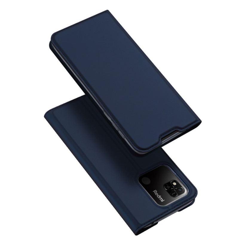 Capa De Celular Para Xiaomi Redmi 10A Flip Skin-pro Series Dux Ducis