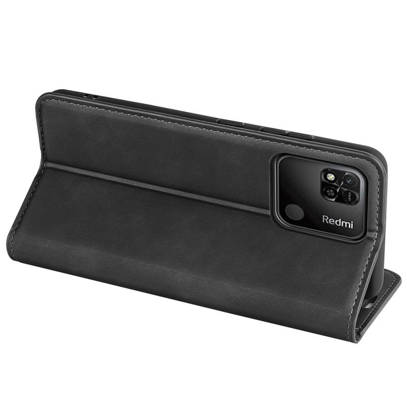 Capa De Celular Para Xiaomi Redmi 10A Flip Toque De Pele