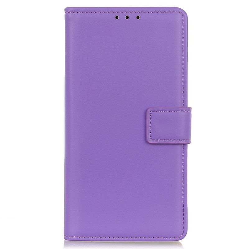 Capa De Couro Para Xiaomi Redmi 10A Couro Sintético Liso