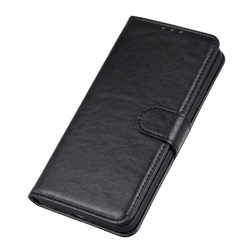 Capa Flip Para Xiaomi Redmi 10A Couro Sintético Texturizado