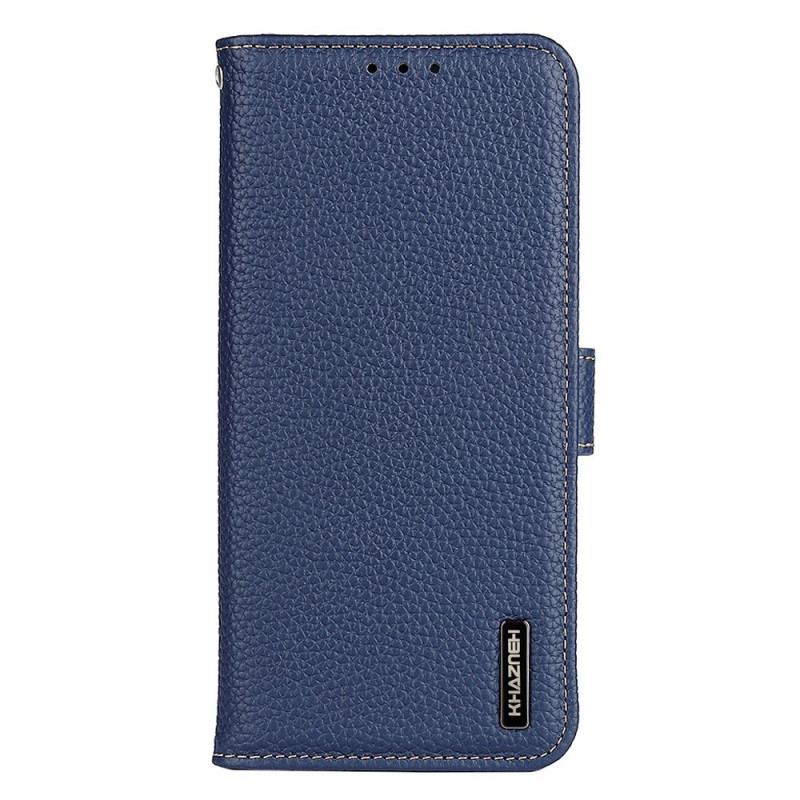 Capa Flip Para Xiaomi Redmi 10A Khazneh Lichia Couro