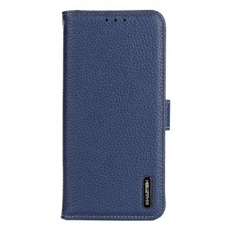 Capa Flip Para Xiaomi Redmi 10A Khazneh Lichia Couro