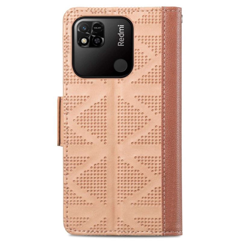 Capa Flip Para Xiaomi Redmi 10A À Moda