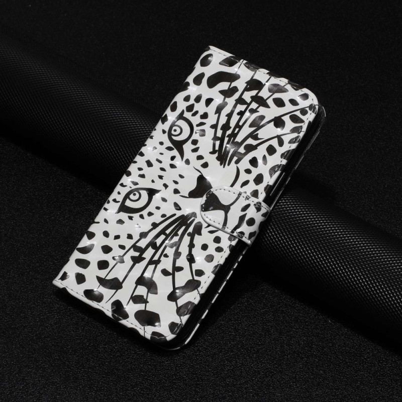 Capa Folio Para Xiaomi Redmi 10A De Cordão Tanga Tigre