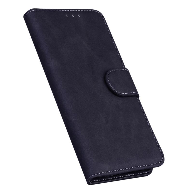 Capa Folio Para Xiaomi Redmi 10A Costuras Expostas