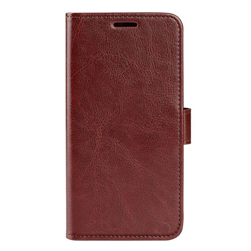 Capa Folio Para Xiaomi Redmi 10A Couro Falso Vintage