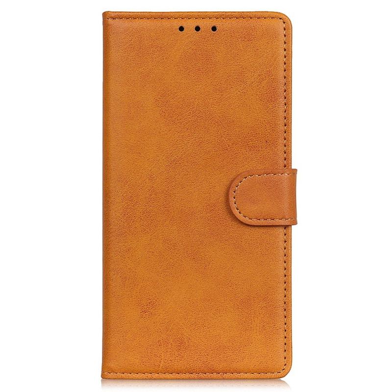 Capa Folio Para Xiaomi Redmi 10A Couro Sintético Fosco