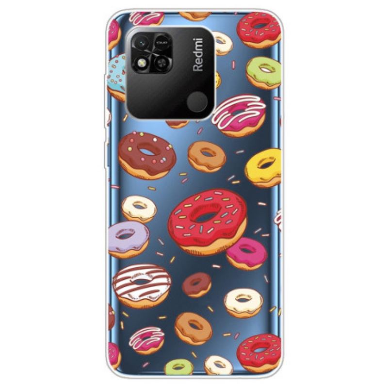 Capa Para Xiaomi Redmi 10A Donuts Múltiplos Sem Costura