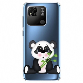 Capa Para Xiaomi Redmi 10A Panda Bonito Sem Costura