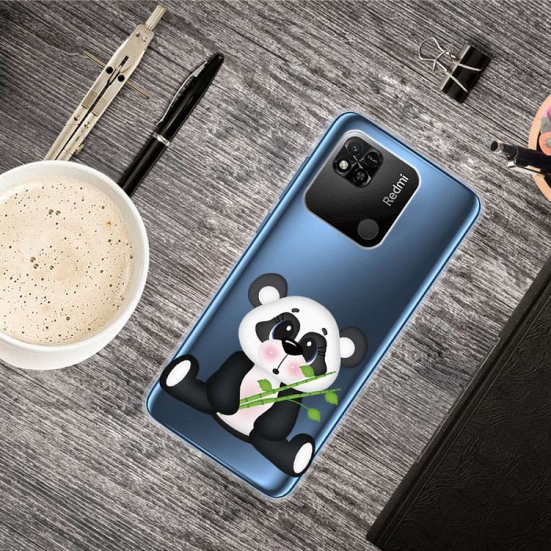 Capa Para Xiaomi Redmi 10A Panda Bonito Sem Costura