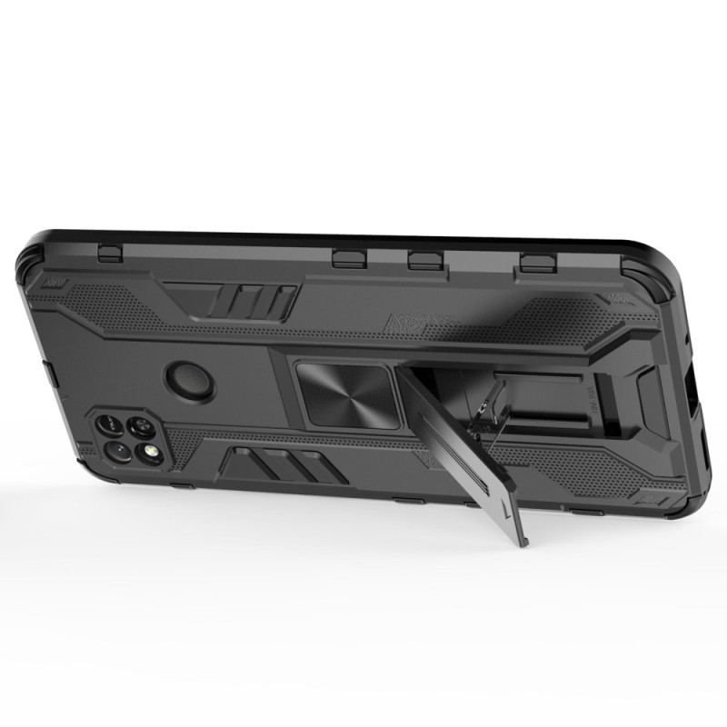 Capa Para Xiaomi Redmi 10A Suporte Removível Vertical E Horizontal