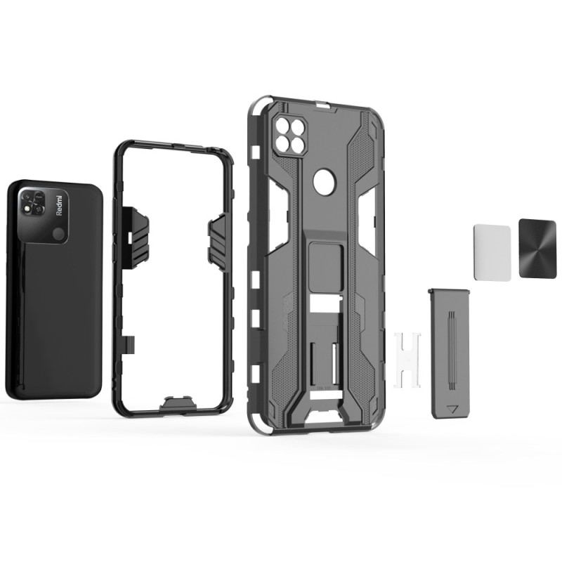 Capa Para Xiaomi Redmi 10A Suporte Removível Vertical E Horizontal