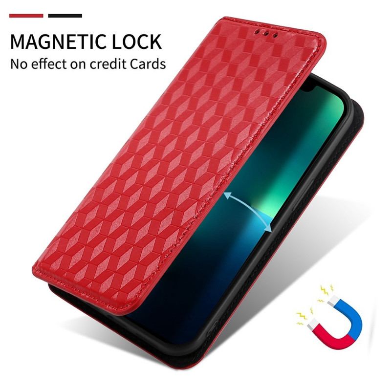 Capa De Celular Para Vivo X80 Pro Flip Cubos 3d