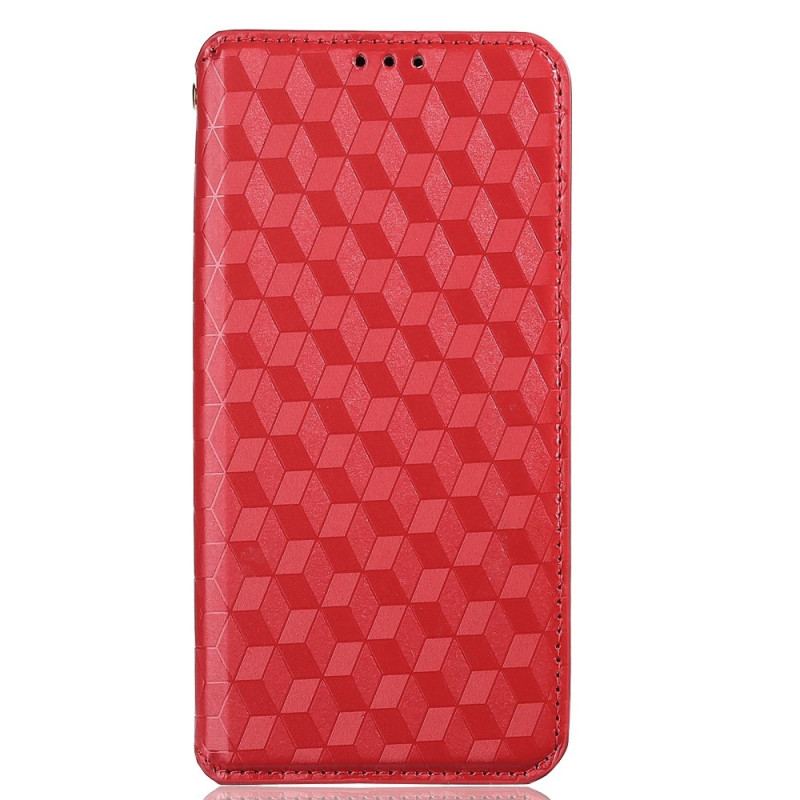 Capa De Celular Para Vivo X80 Pro Flip Cubos 3d