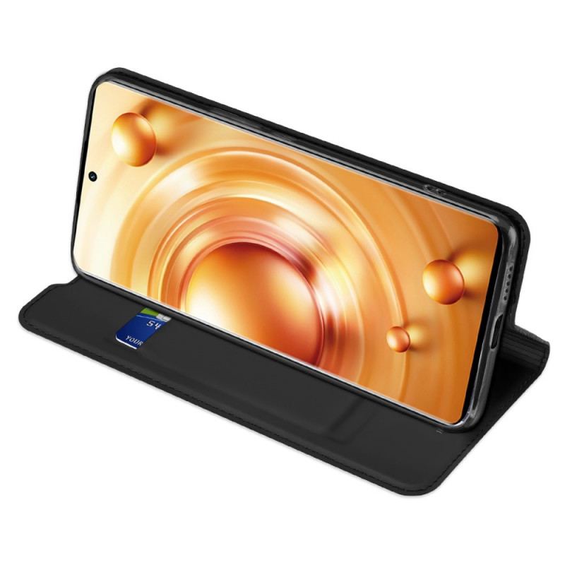 Capa De Celular Para Vivo X80 Pro Flip Skin-pro Series Dux Ducis