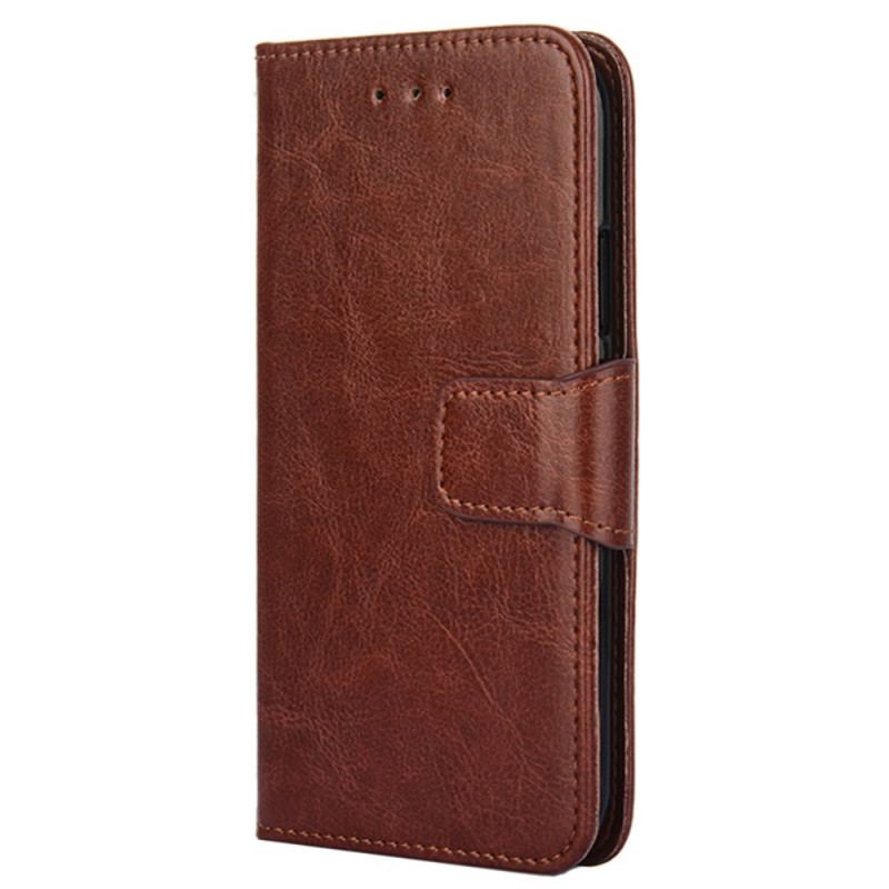 Capa Flip Para Vivo X80 Pro Estilo Vintage De Couro