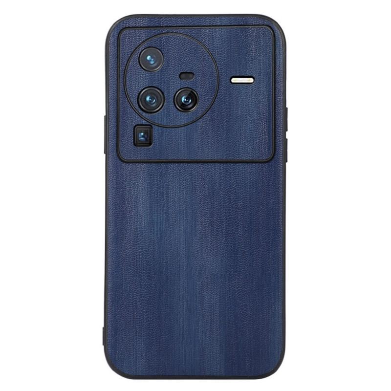 Capa Para Vivo X80 Pro Efeito Couro