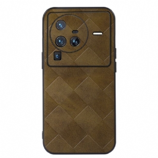 Capa Para Vivo X80 Pro Estilo Tecido