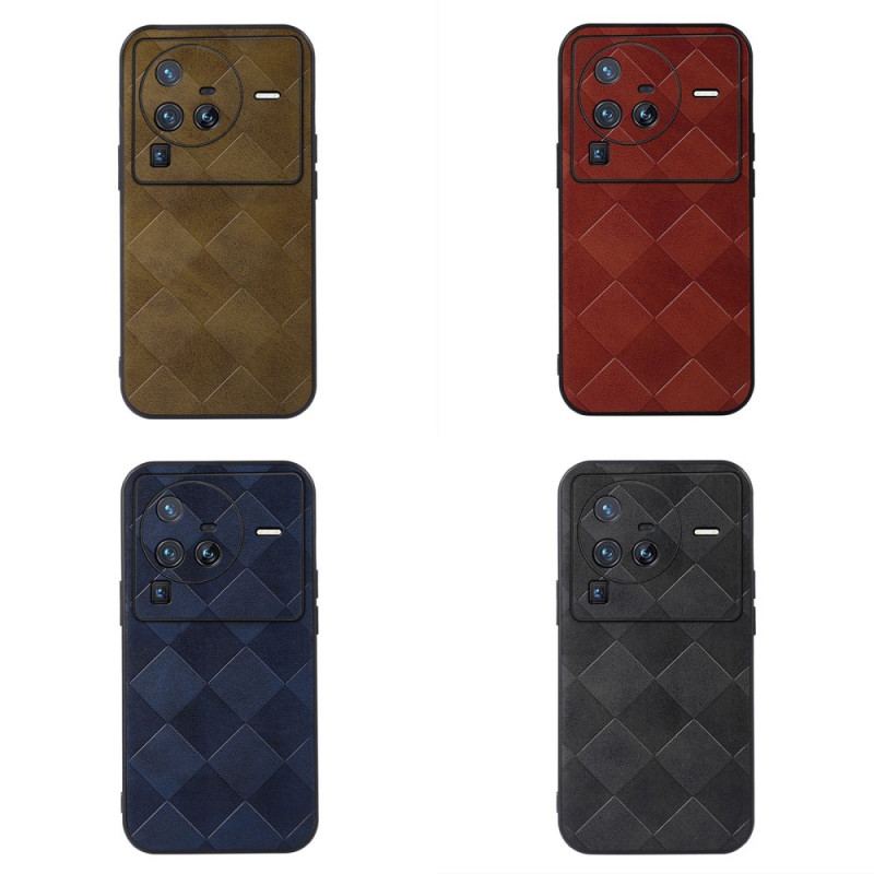 Capa Para Vivo X80 Pro Estilo Tecido