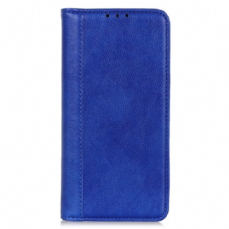 Capa De Celular Para Samsung Galaxy A03s Flip Couro Dividido Lichia Business