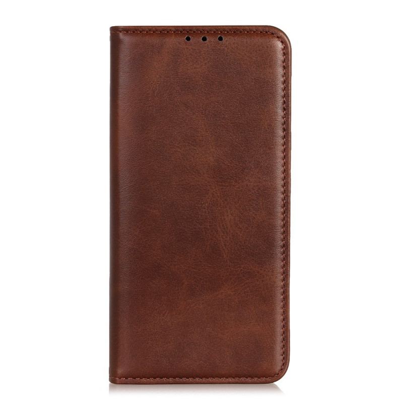 Capa De Celular Para Samsung Galaxy A03s Flip Couro Rachado Elegância