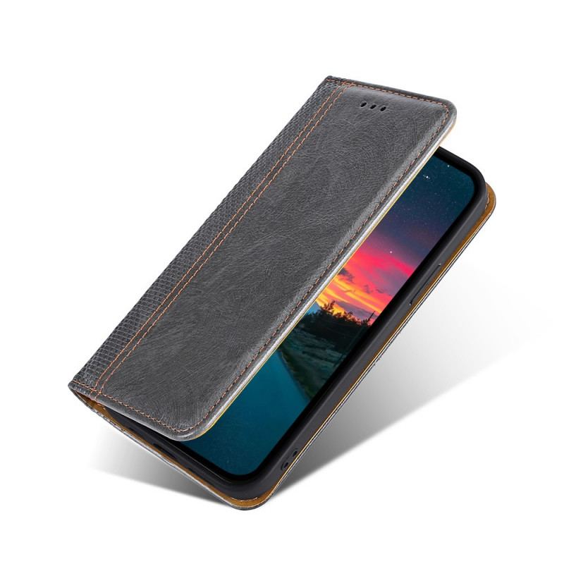 Capa De Celular Para Samsung Galaxy A03s Flip Estilo Vintage De Couro