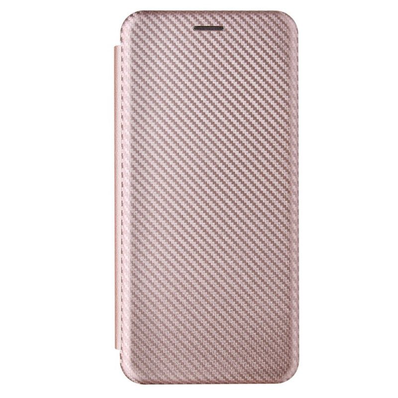 Capa De Celular Para Samsung Galaxy A03s Flip Fibra De Carbono