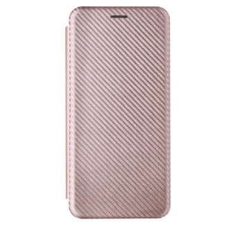 Capa De Celular Para Samsung Galaxy A03s Flip Fibra De Carbono