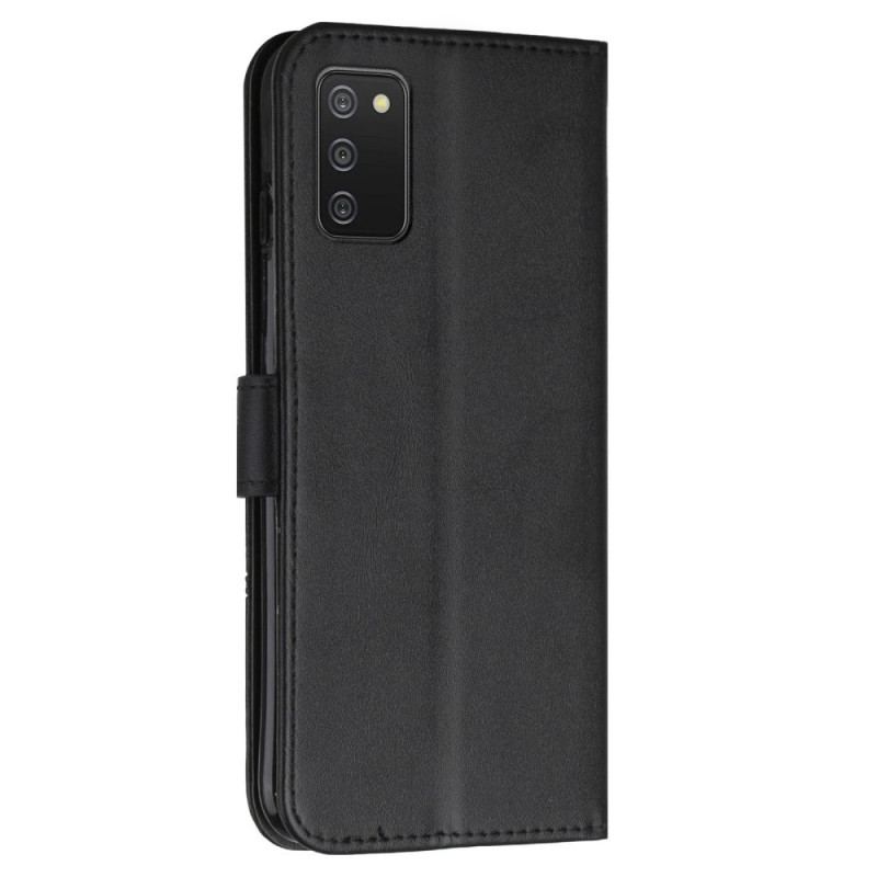 Capa Em Pele Para Samsung Galaxy A03s De Cordão Strappy Geo Leather Effect