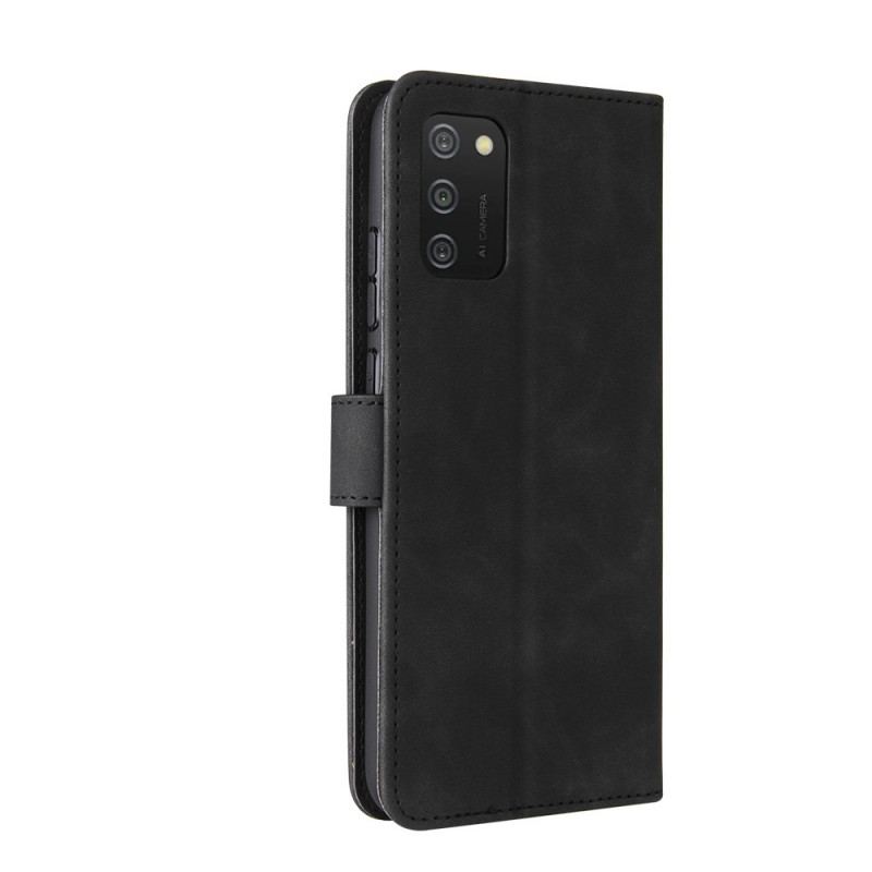 Capa Folio Para Samsung Galaxy A03s Toque De Pele