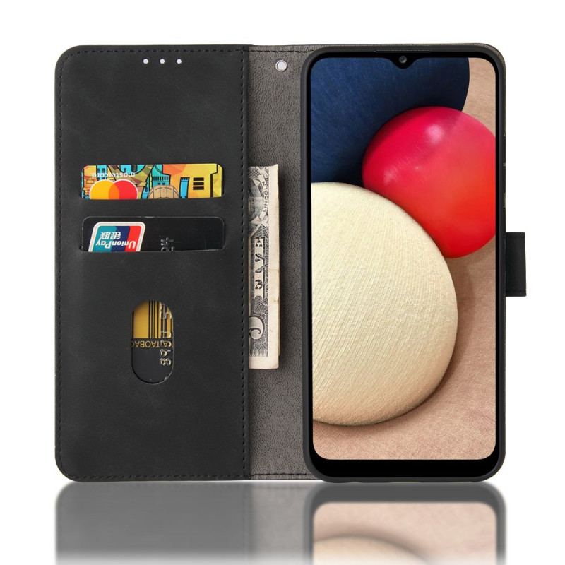 Capa Folio Para Samsung Galaxy A03s Toque De Pele