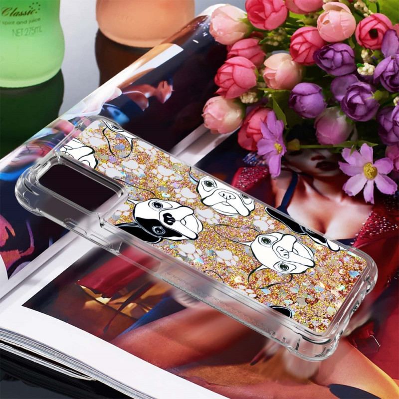 Capa Para Samsung Galaxy A03s Mr Dog Lantejoulas