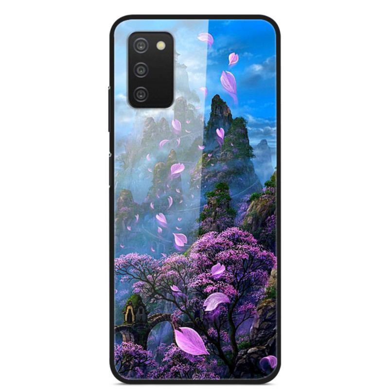 Capa Para Samsung Galaxy A03s Paisagem Da Galáxia