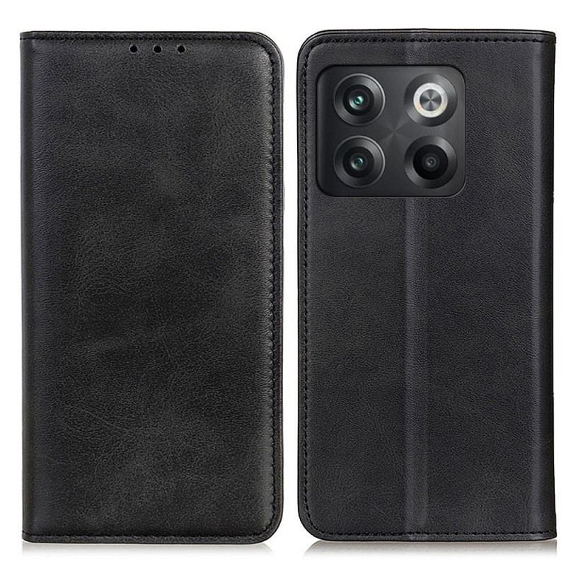 Capa De Celular Para OnePlus 10T 5G Flip Couro Rachado