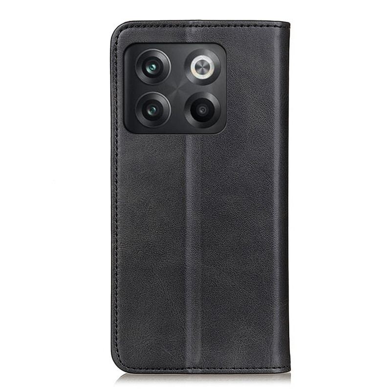 Capa De Celular Para OnePlus 10T 5G Flip Couro Rachado