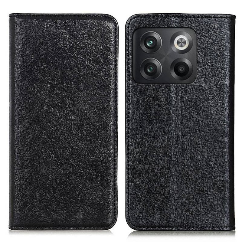 Capa De Celular Para OnePlus 10T 5G Flip Couro Sintético Texturizado