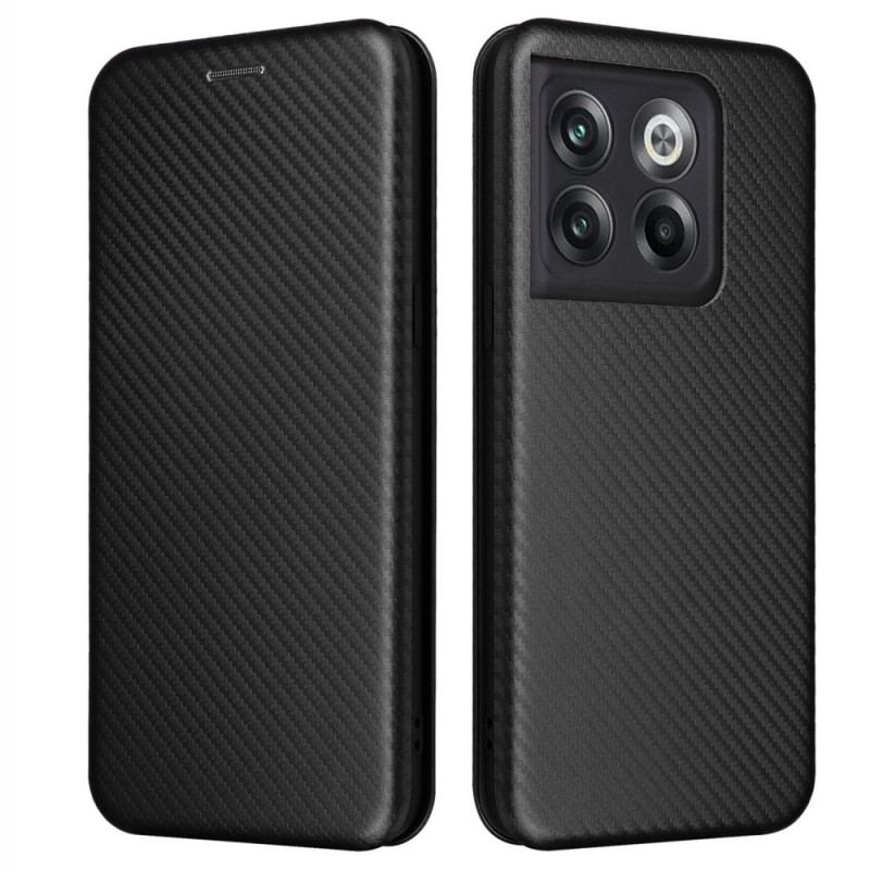 Capa De Celular Para OnePlus 10T 5G Flip Fibra De Carbono