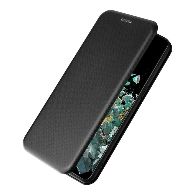 Capa De Celular Para OnePlus 10T 5G Flip Fibra De Carbono