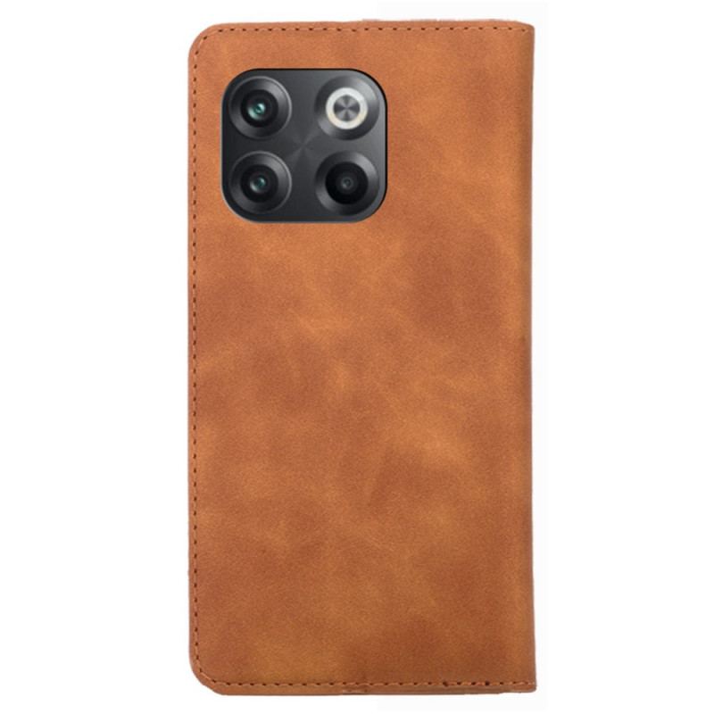 Capa De Celular Para OnePlus 10T 5G Flip Toque De Pele