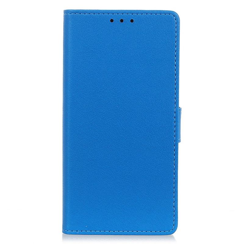 Capa De Couro Para OnePlus 10T 5G Clássico