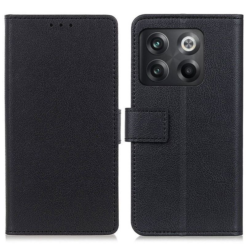 Capa De Couro Para OnePlus 10T 5G Clássico