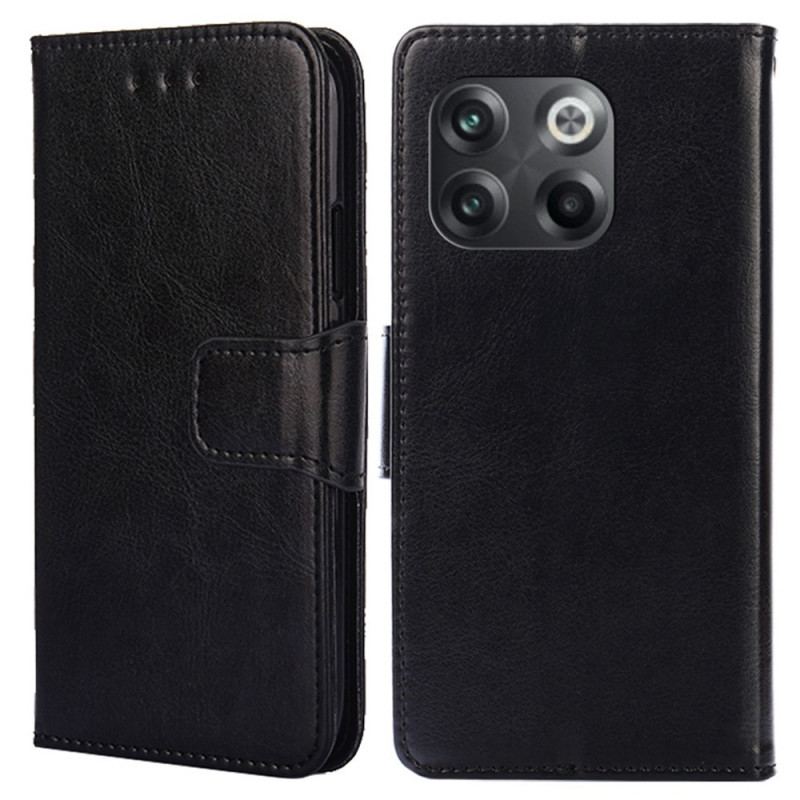 Capa De Couro Para OnePlus 10T 5G Elegância Vintage