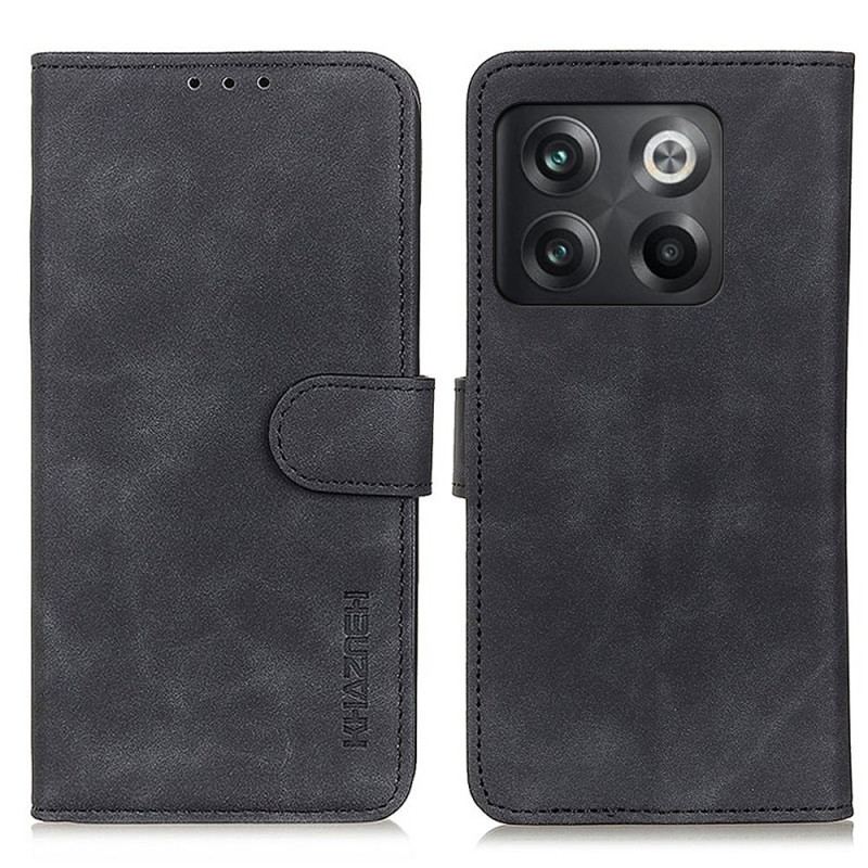 Capa De Couro Para OnePlus 10T 5G Estilo Vintage Khazneh