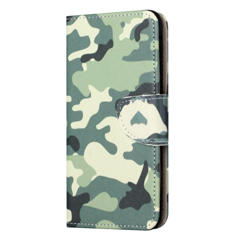 Capa Flip Para OnePlus 10T 5G Camuflagem Militar